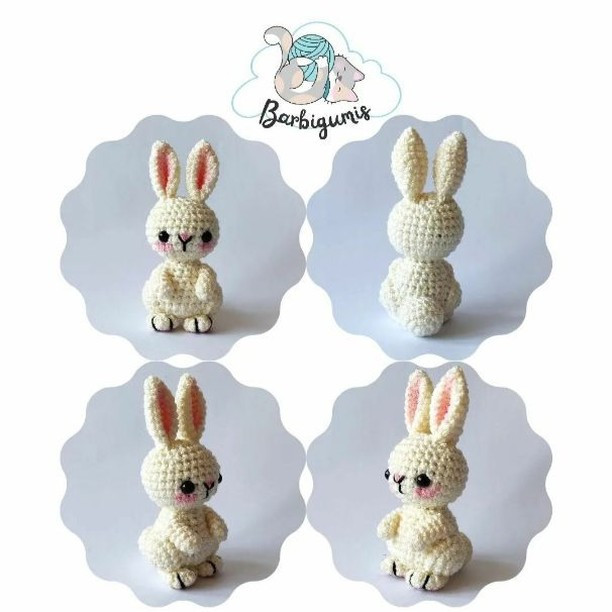 Patrón Gratuito de Conejito Amigurumi: Guía Paso a Paso para Mascarilla, Orejas y Cuerpo
