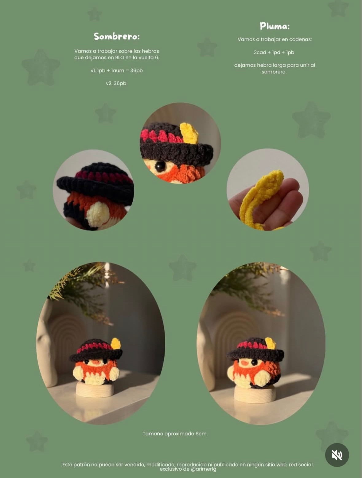 Patrón Gratuito de Crochet: Disfraces Shrek para Mini Pollitos