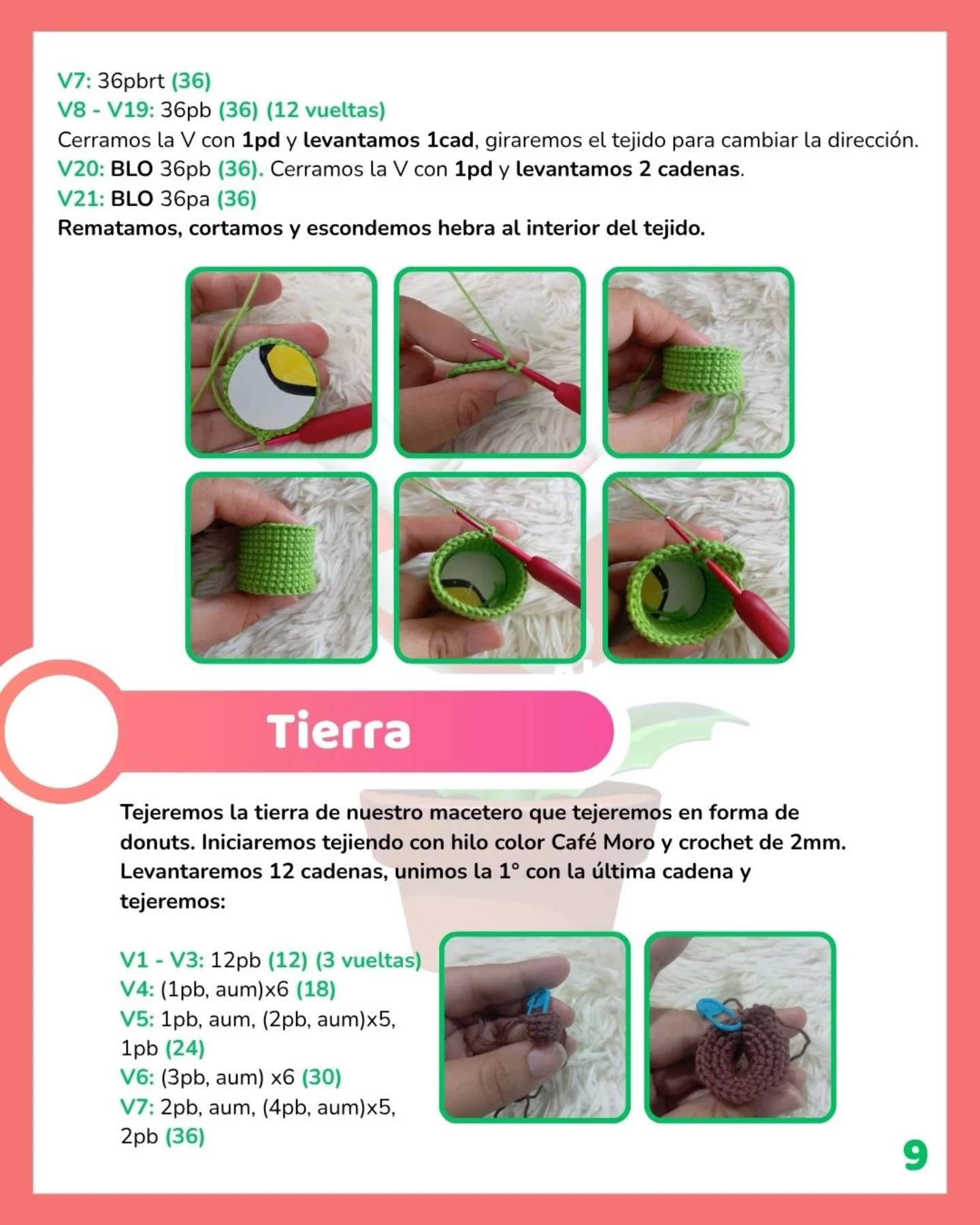 Patrón Gratuito de Crochet Planta Piraña: Guía Completa con Materiales e Instrucciones Paso a Paso