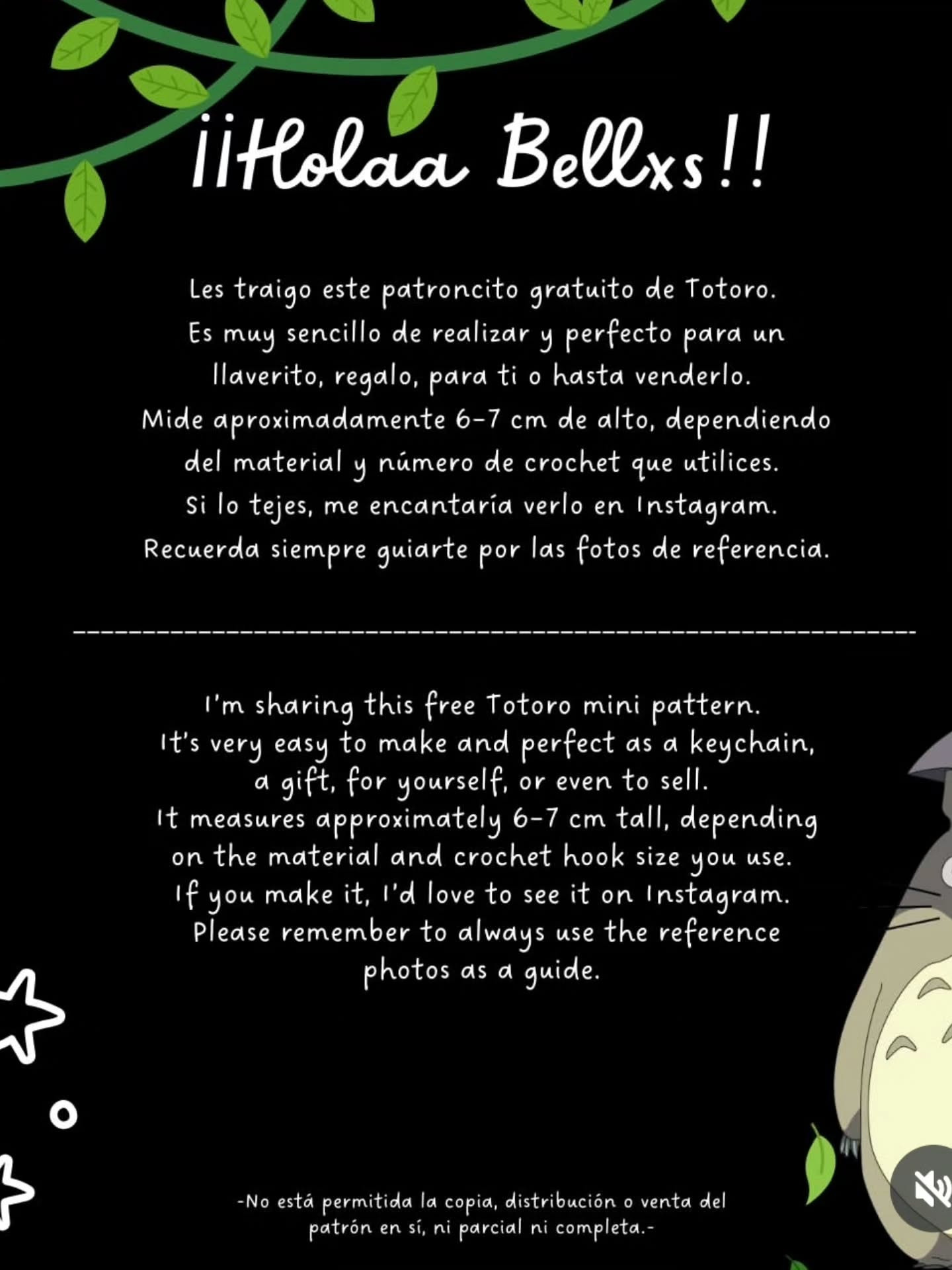 Patrón gratuito de Totoro Amigurumi en Chenille, llavero gris y crema con instrucciones paso a paso