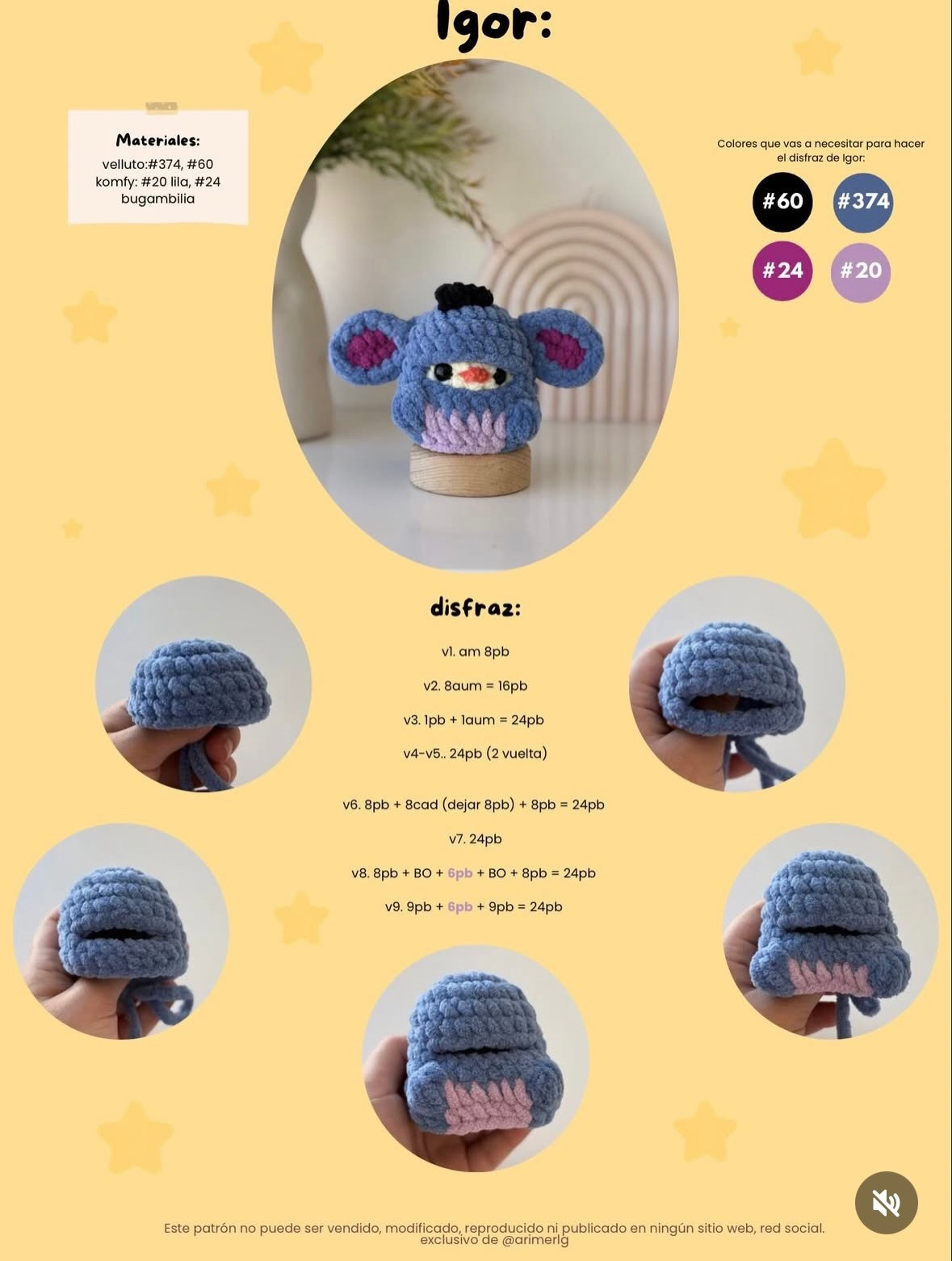 Patrón Gratuito: Disfraces Amigurumi de Winnie Pooh y Personajes para Mini Pollitos