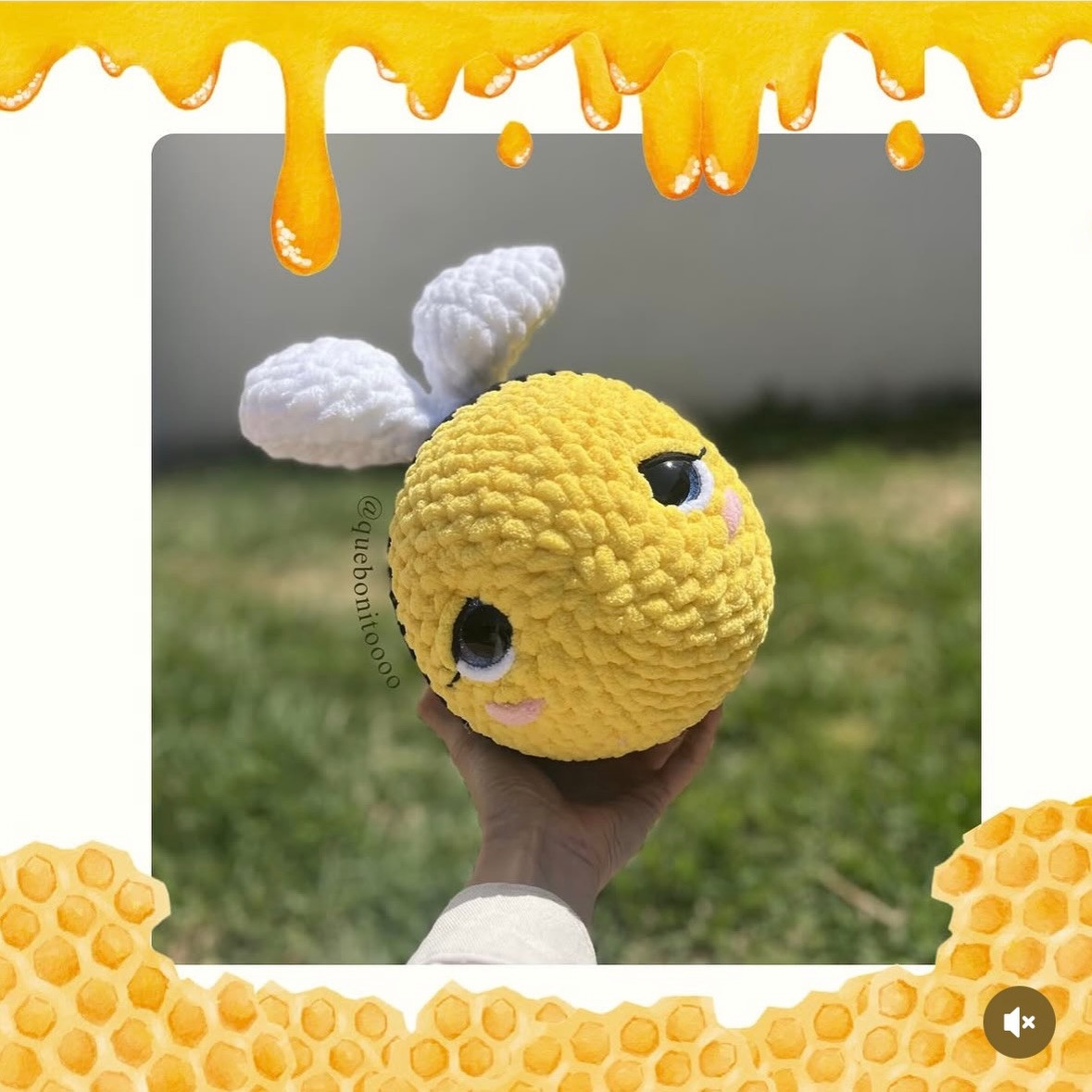 Patrón Gratuito Mini Abeja Beebi Amigurumi - Ganchillo