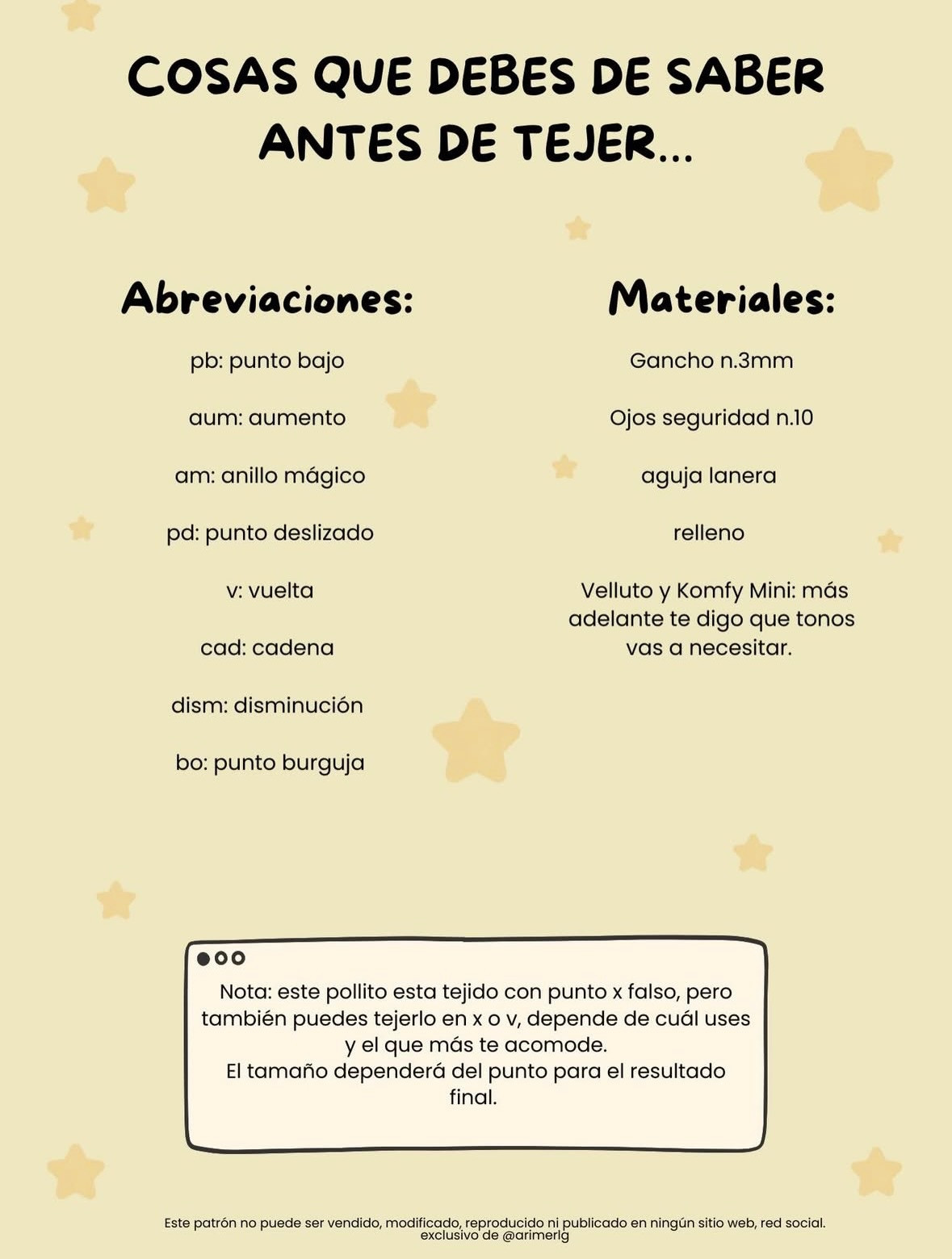Patrón Gratuito: Mini Pollo Amigurumi para Disfraz - Tutorial Paso a Paso