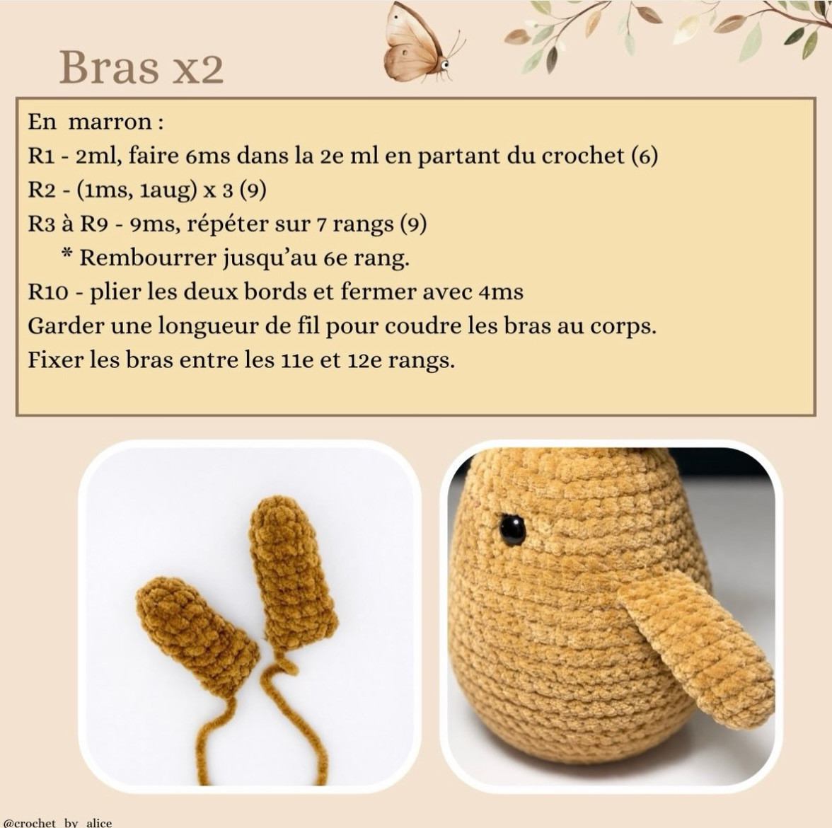 Petit lapin Free Pattern: Amigurumi Rabbit Crochet Tutorial with Carrots