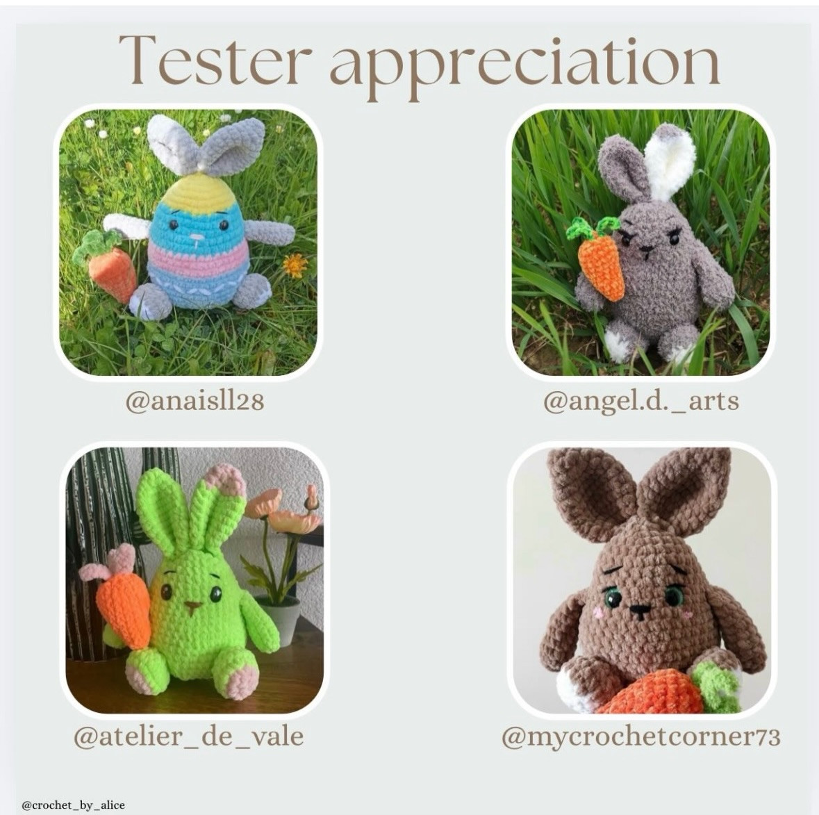 Petit lapin Free Pattern: Amigurumi Rabbit Crochet Tutorial with Carrots