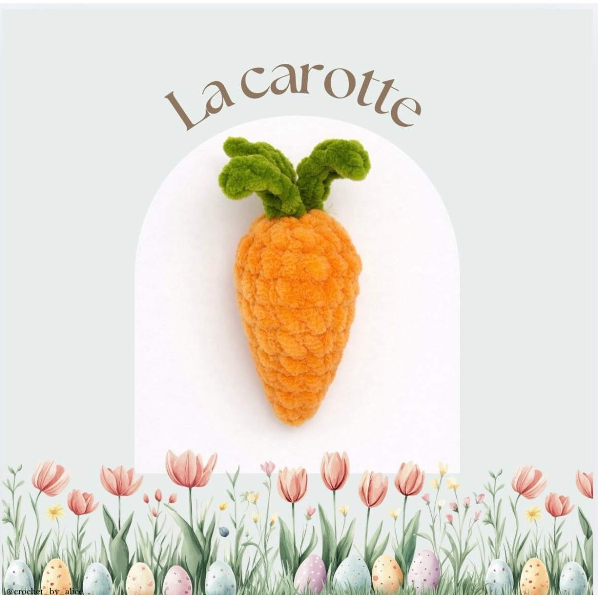 Petit lapin Free Pattern: Amigurumi Rabbit Crochet Tutorial with Carrots