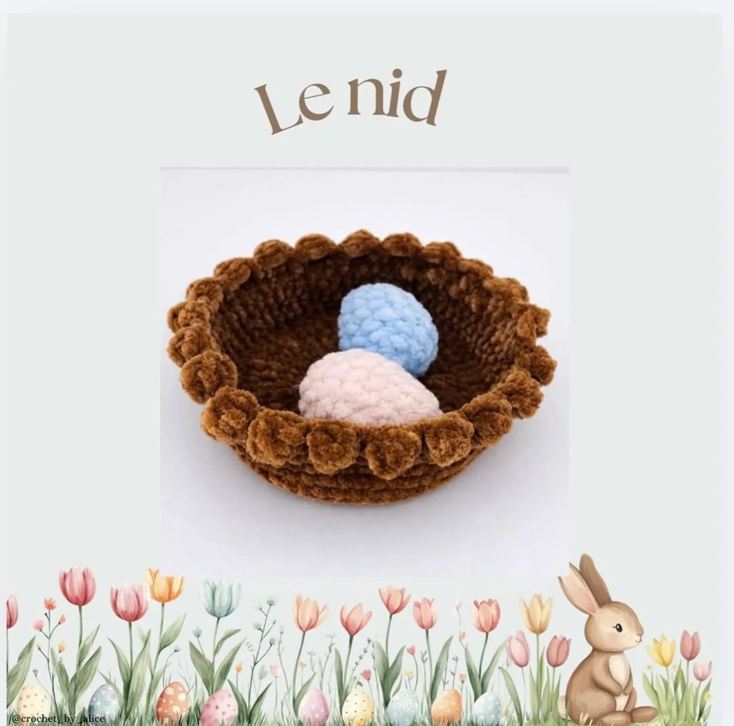 Petite Poule Free Pattern: Tutorial for Crocheting Cute Chick Amigurumi with Chenille Yarn