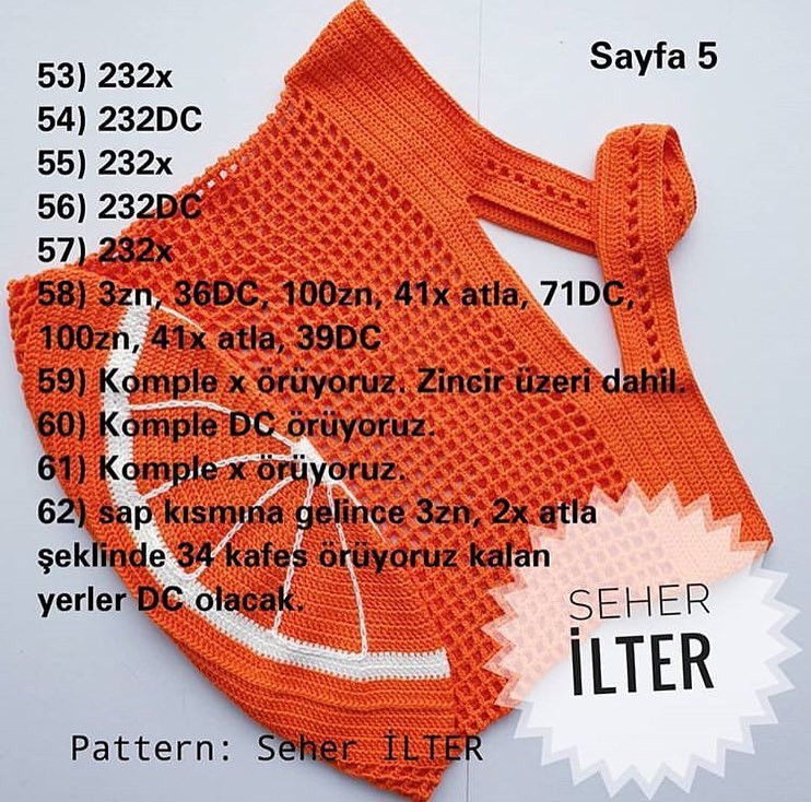 Portakal & Kivi file çanta