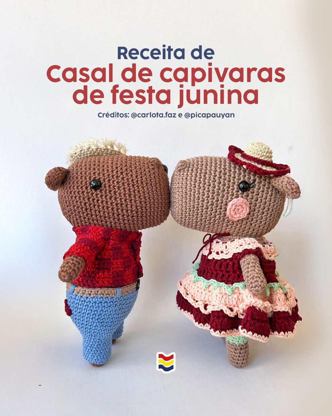 Receita de Casal de capivaras de festa junina