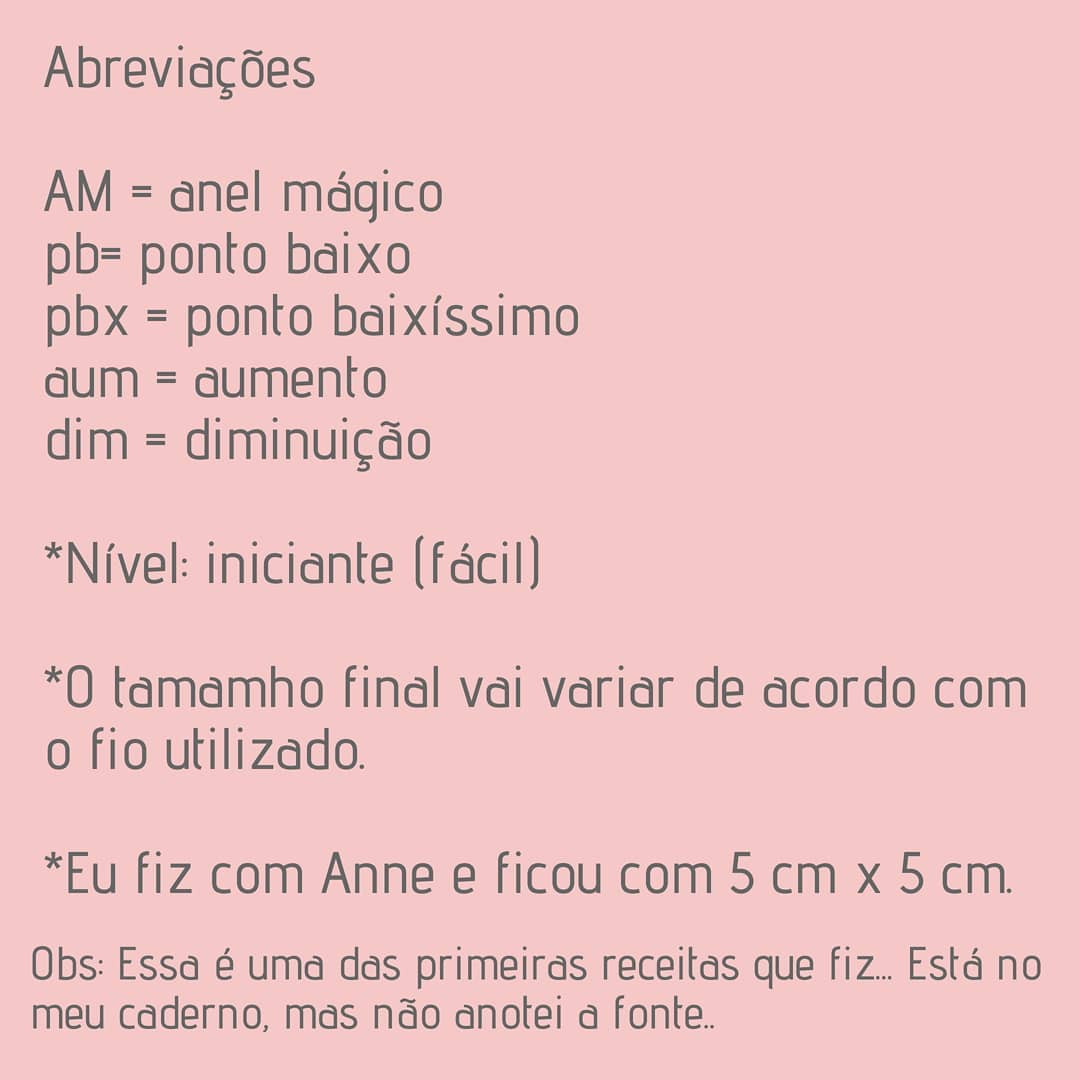Receita de Coração de Crochê: Passo a passo completo para fazer um coração rosa fofinho