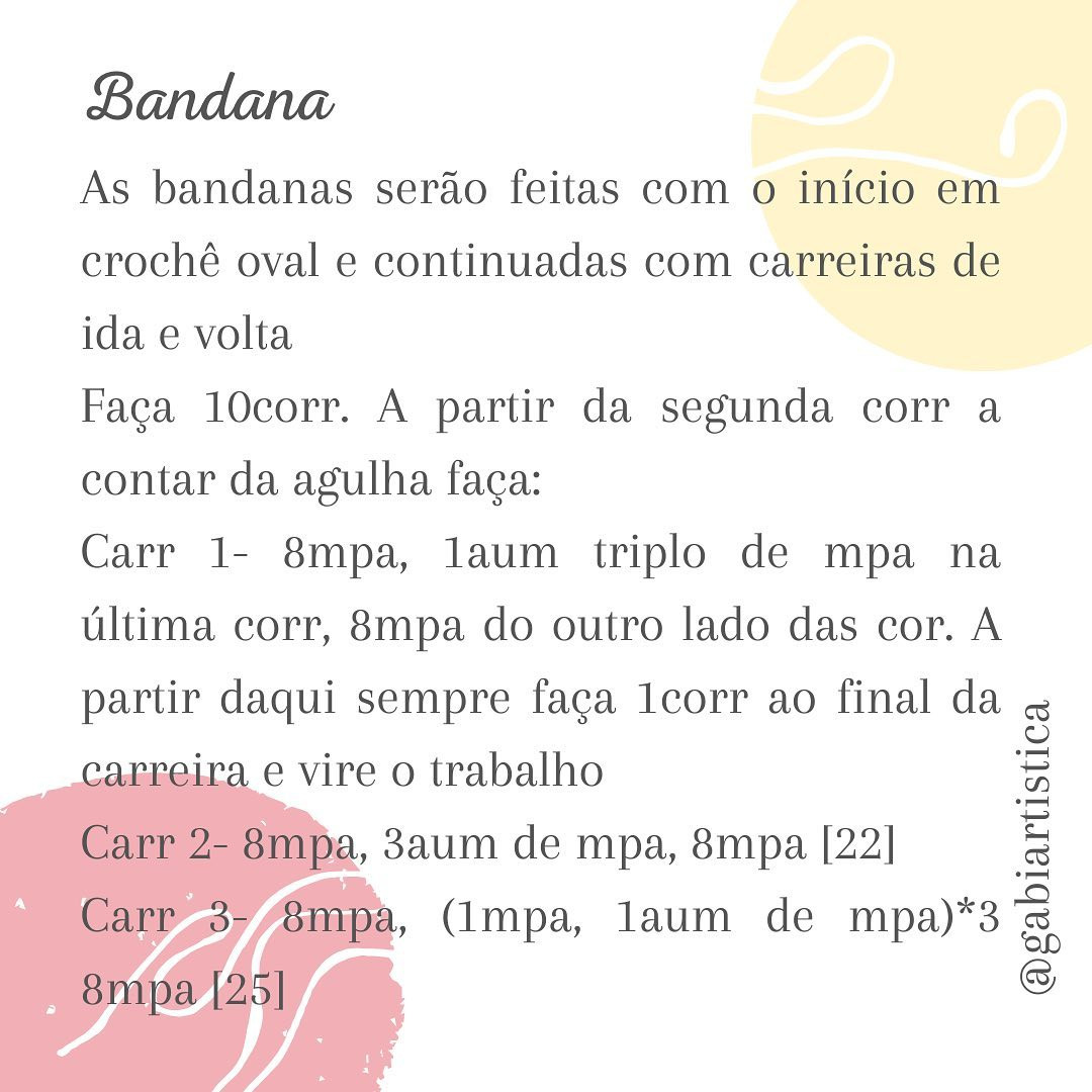 Receita Grátis Bandanas Natalinas para Cachorros - Móc Len Hoa Hồng và Lá Sồi