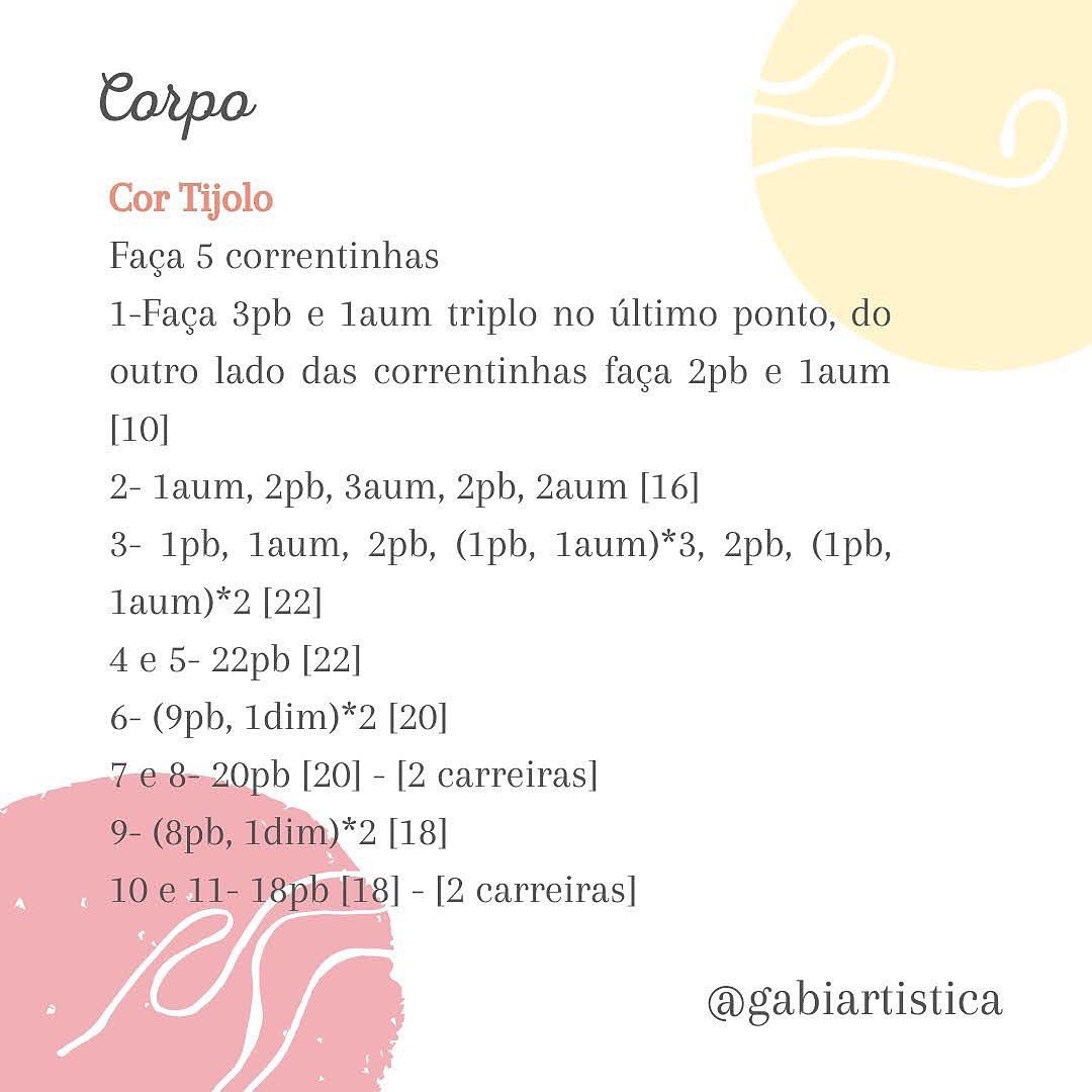 Receita Grátis Cenourinha Amigurumi - Guia Passo a Passo para Mocar Cenoura com Fio