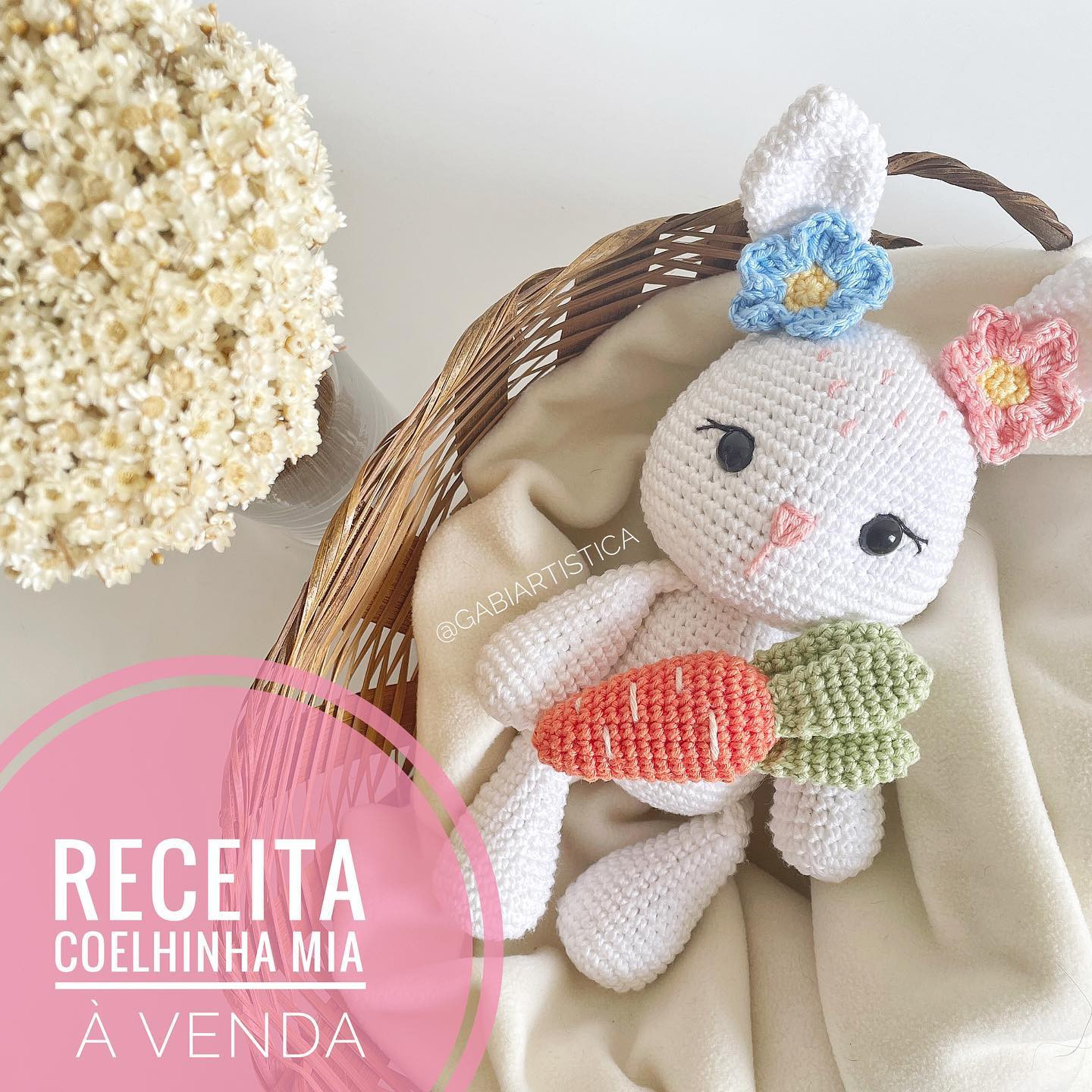 Receita Grátis Cenourinha Amigurumi - Guia Passo a Passo para Mocar Cenoura com Fio