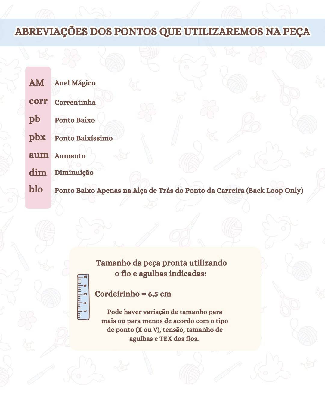 Receita Grátis Cordeirinho de Deus: Amigurumi Chaveiro e Tags para Imprimir