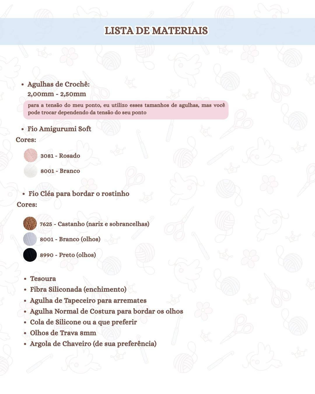 Receita Grátis Cordeirinho de Deus: Amigurumi Chaveiro e Tags para Imprimir
