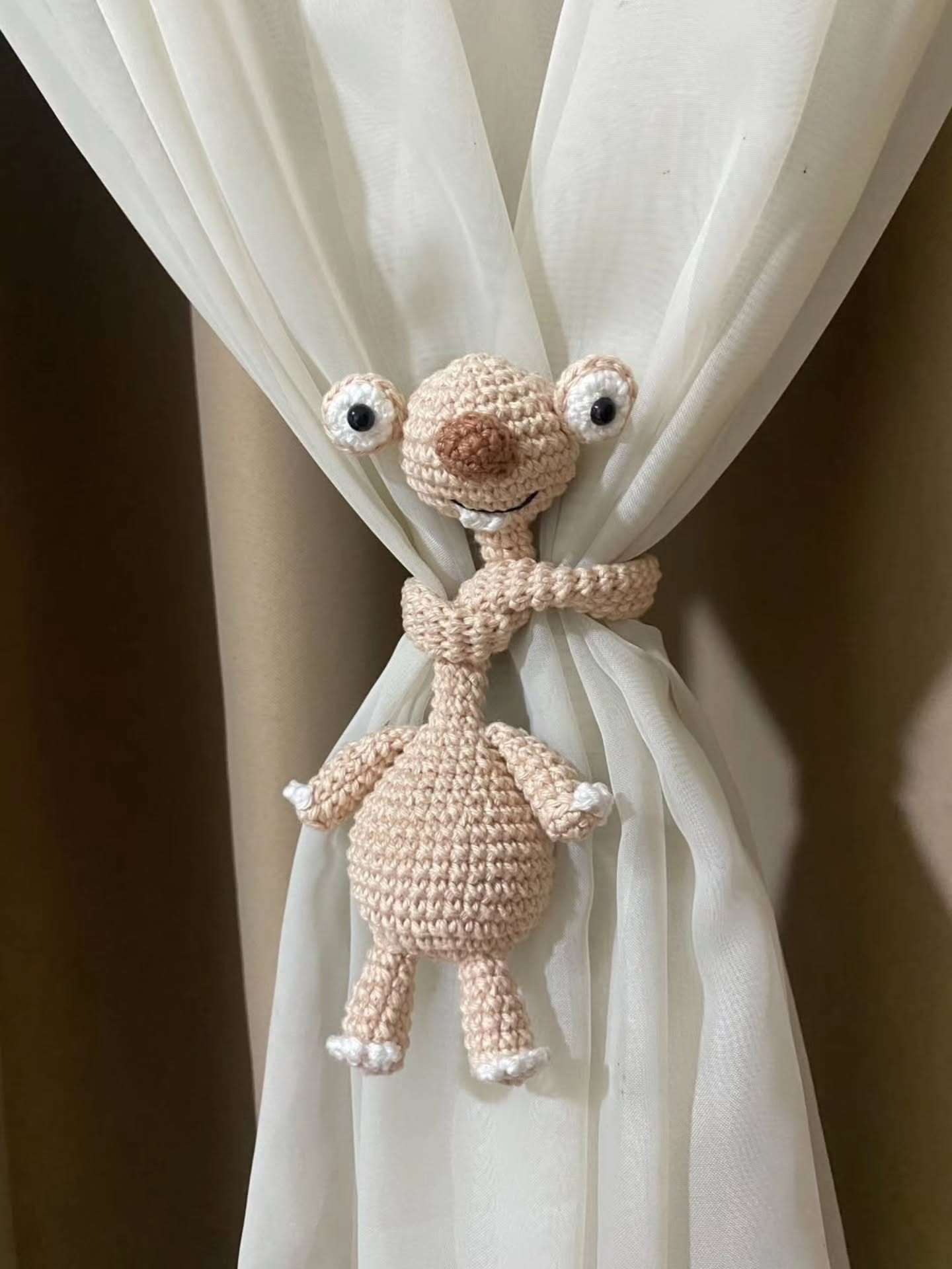 Receita Grátis: Sid Era do Gelo - Bônus Sid Pescoção Amigurumi Crochet Pattern