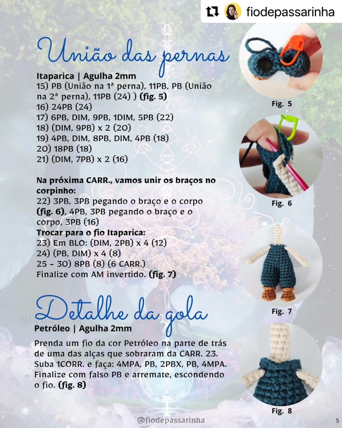 Receita Gratuita: Amigurumi Aelynthi a Elfa - Guia Completo de Mãos, Orelhas e Pernas