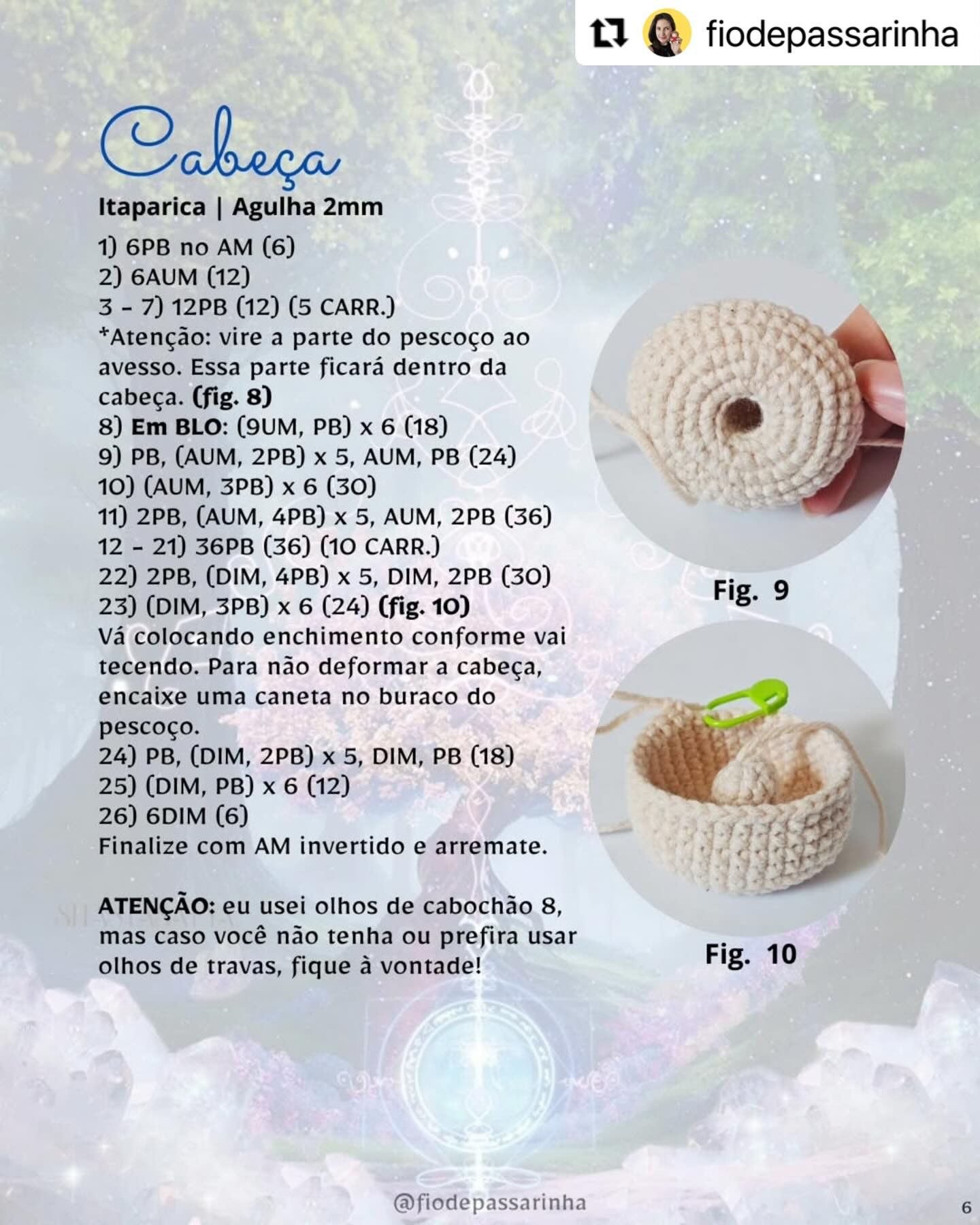 Receita Gratuita: Amigurumi Aelynthi a Elfa - Guia Completo de Mãos, Orelhas e Pernas