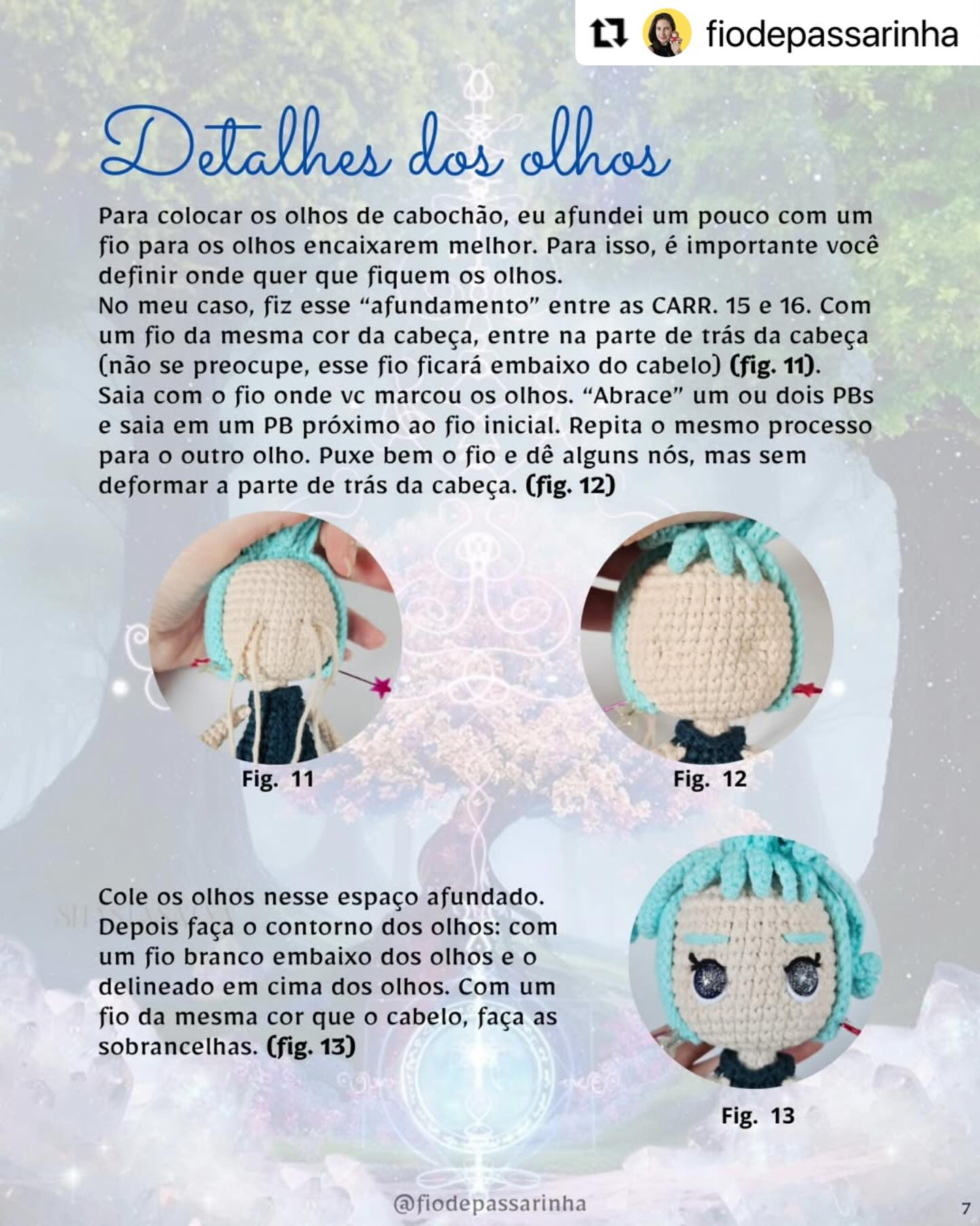 Receita Gratuita: Amigurumi Aelynthi a Elfa - Guia Completo de Mãos, Orelhas e Pernas
