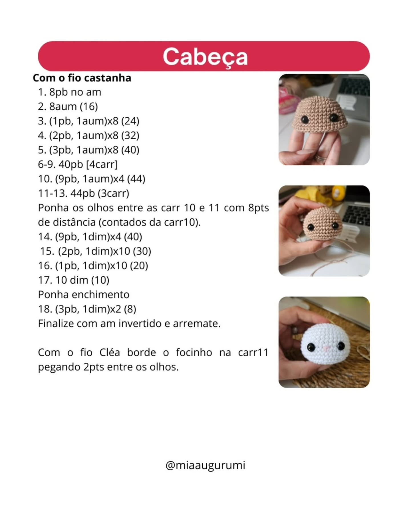 Receita Gratuita Amigurumi Coelhinho Pascal da Páscoa com Carrocinha