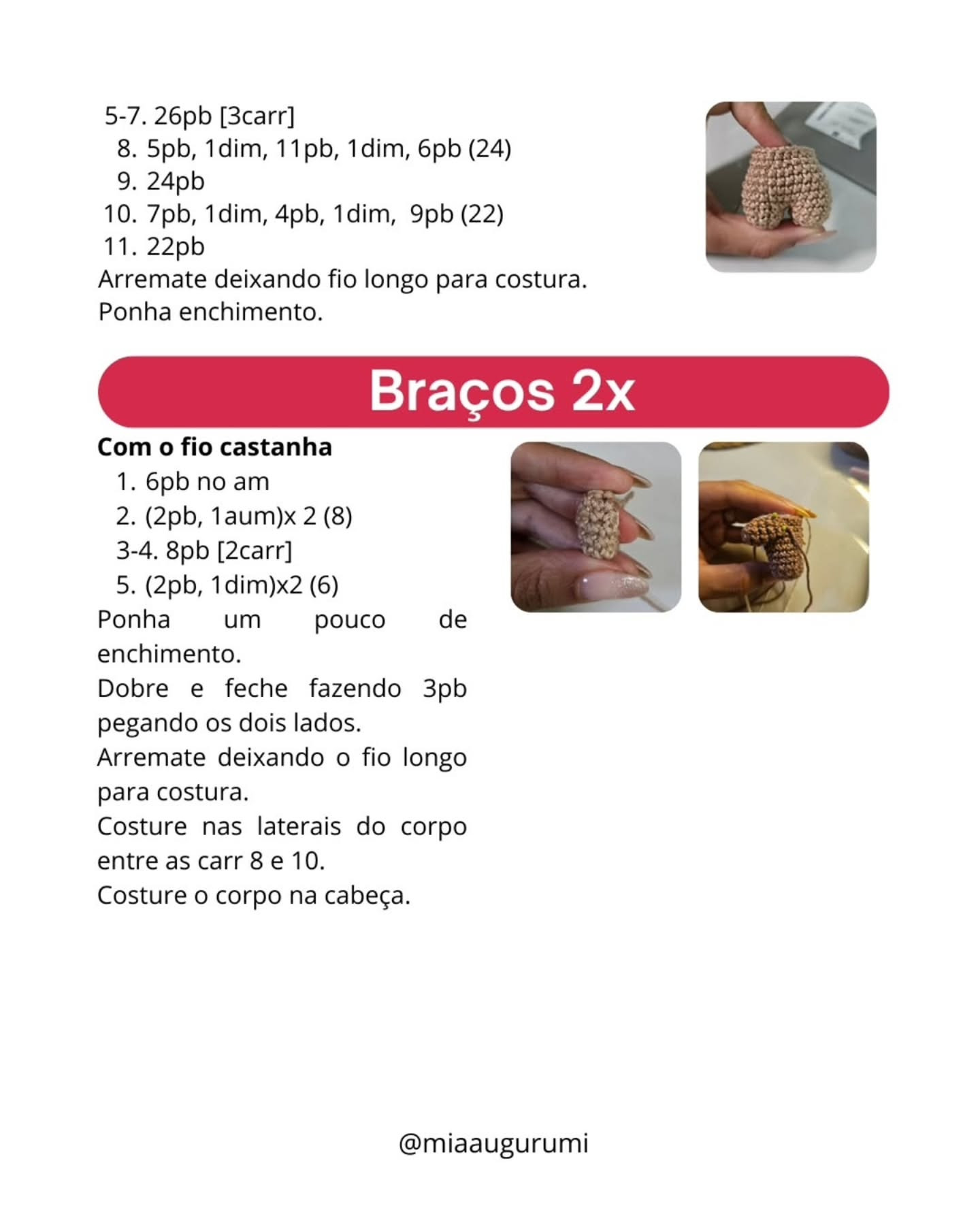 Receita Gratuita Amigurumi Coelhinho Pascal da Páscoa com Carrocinha
