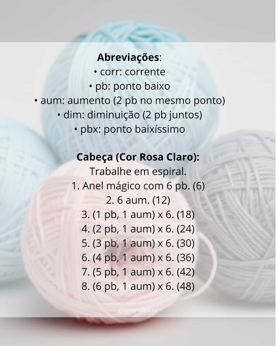 Receita Gratuita: Polvo Bebê Amigurumi - Tutorial Completo de Móc Len