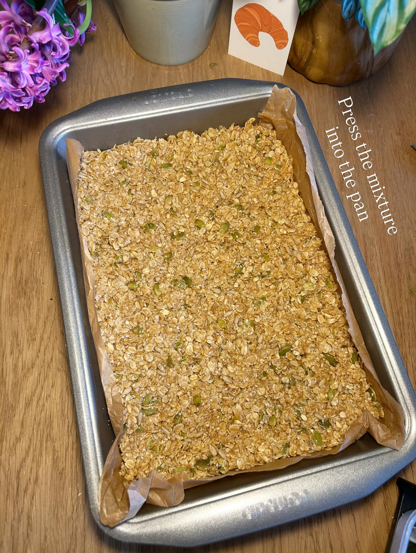 Seedy Flapjacks Recipe: Vegan Oat Bars with Pumpkin, Sunflower and Sesame Seeds