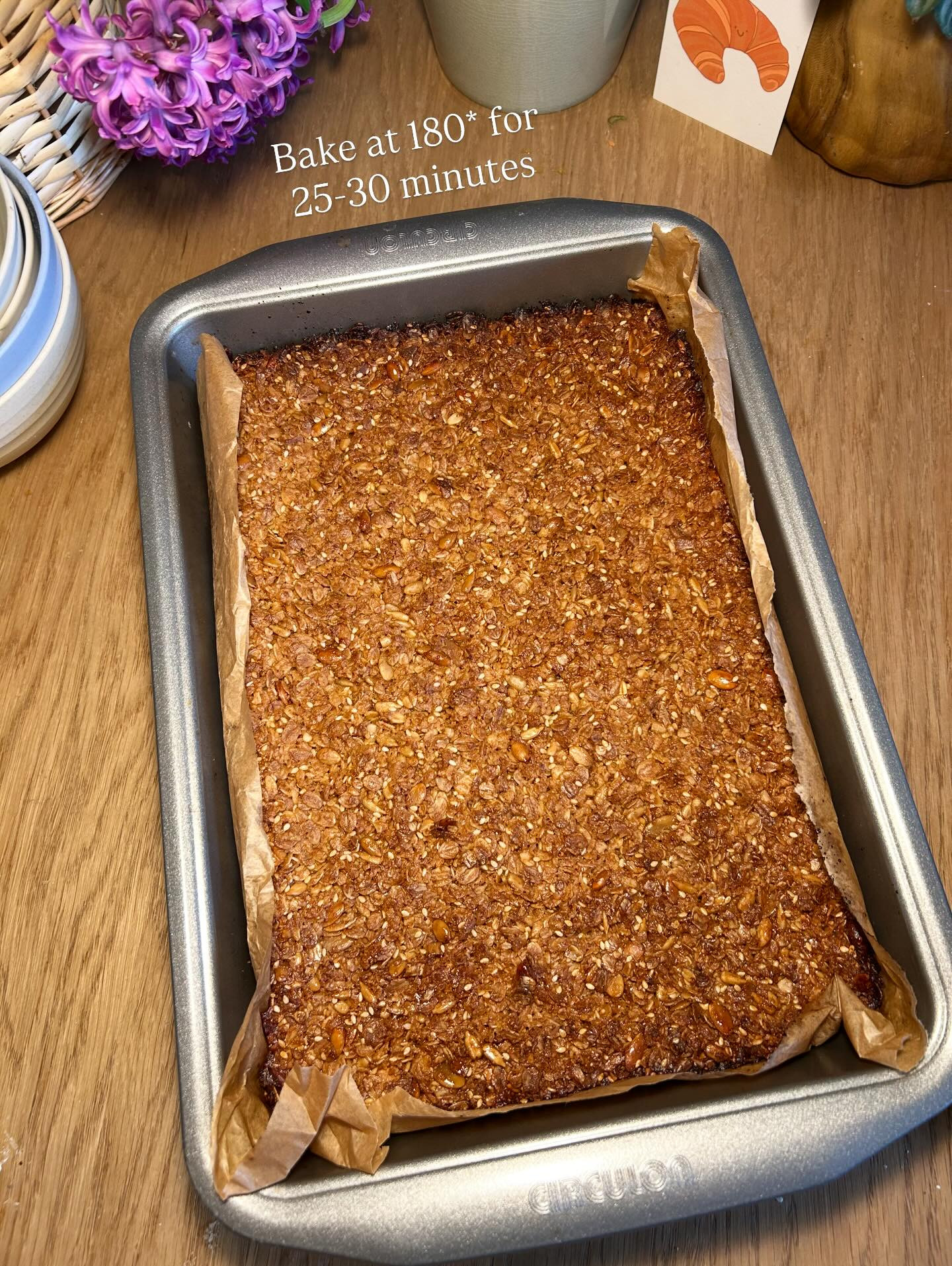 Seedy Flapjacks Recipe: Vegan Oat Bars with Pumpkin, Sunflower and Sesame Seeds