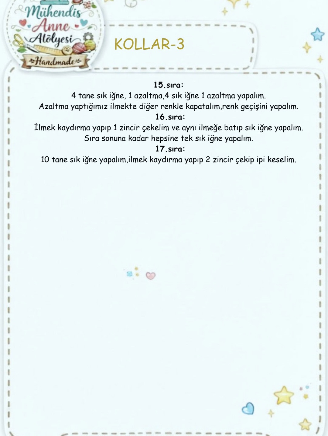 Sevimli ayıcık tarifi - Mühendis Anne Atölyesi