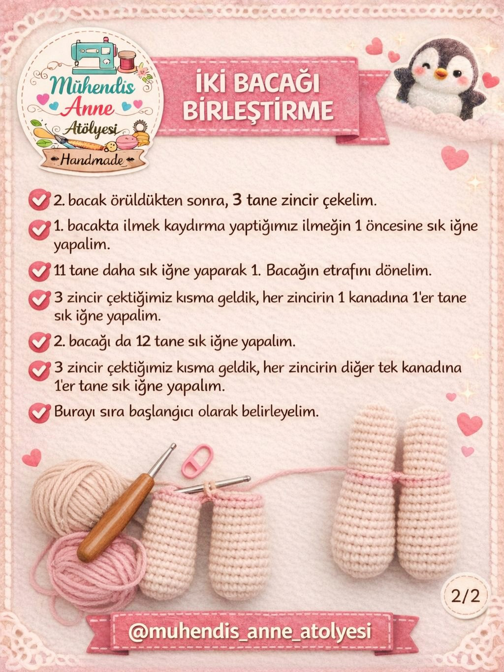 Sevimli Tavşan Örgü Tarifi - Adım Adım Amigurumi Tavşan Yapımı