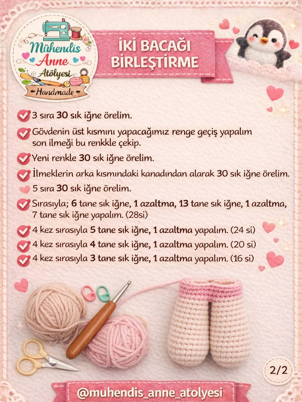 Sevimli Tavşan Örgü Tarifi - Adım Adım Amigurumi Tavşan Yapımı