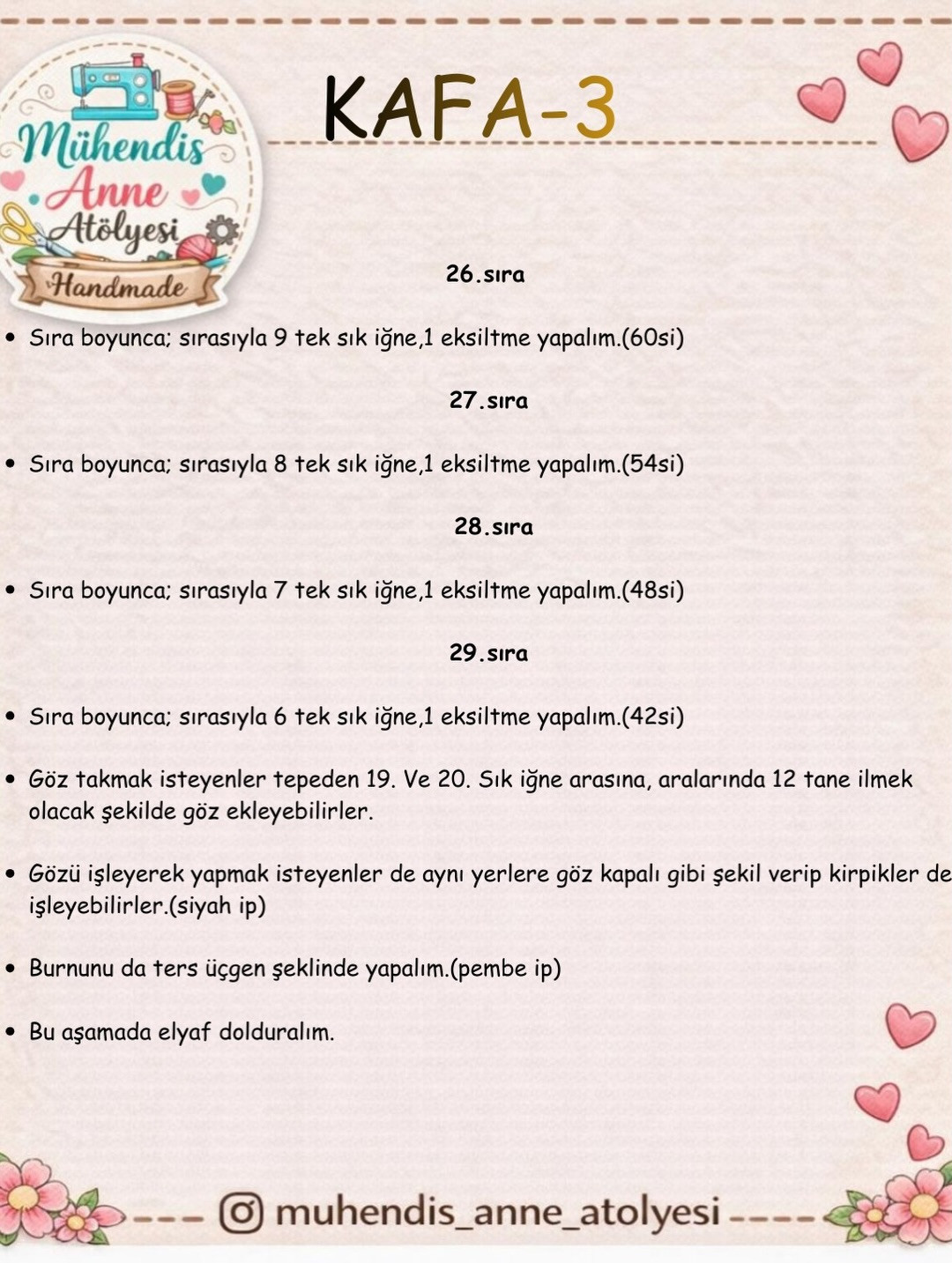 Sevimli Uyku Arkadaşı Tavşan ve Yıldız Motifi Móc Len Hướng Dẫn Chi Tiết