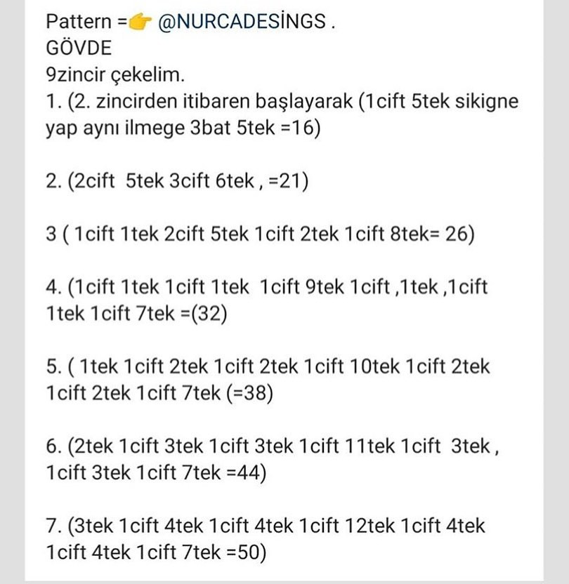 Sơ đồ móc len búp bê con bò sữa đen trắng dễ thương, hướng dẫn chi tiết phần đầu và mắt