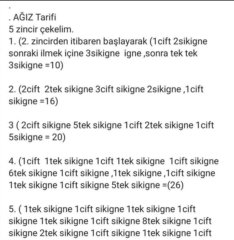 Sơ đồ móc len búp bê con bò sữa đen trắng dễ thương, hướng dẫn chi tiết phần đầu và mắt