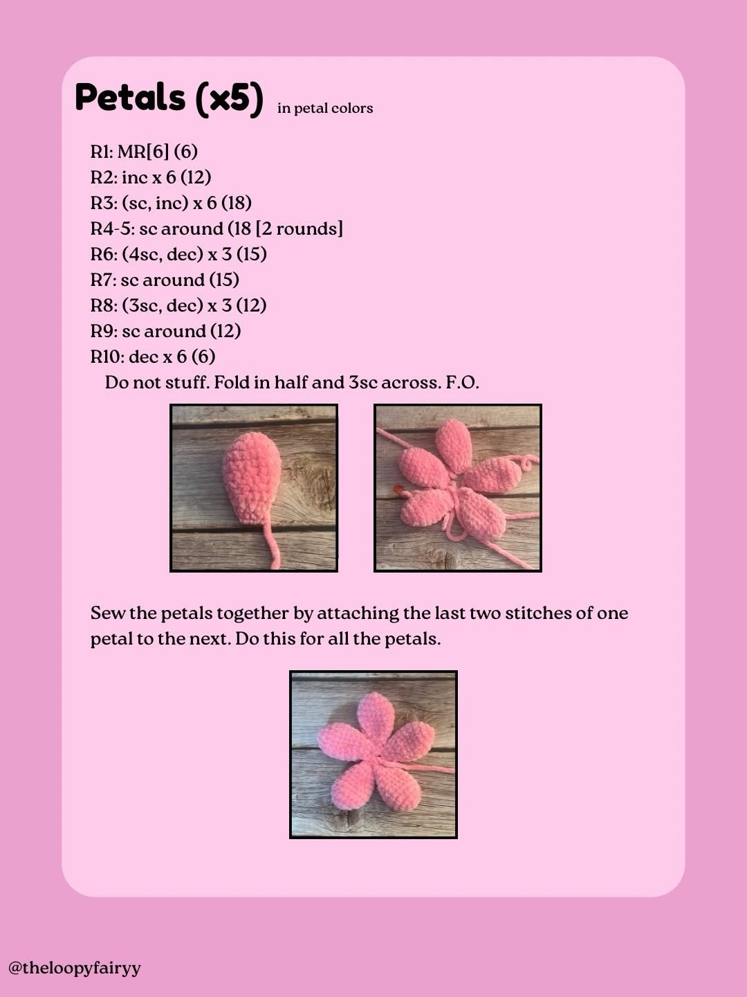 Squishy Flower Free Crochet Pattern