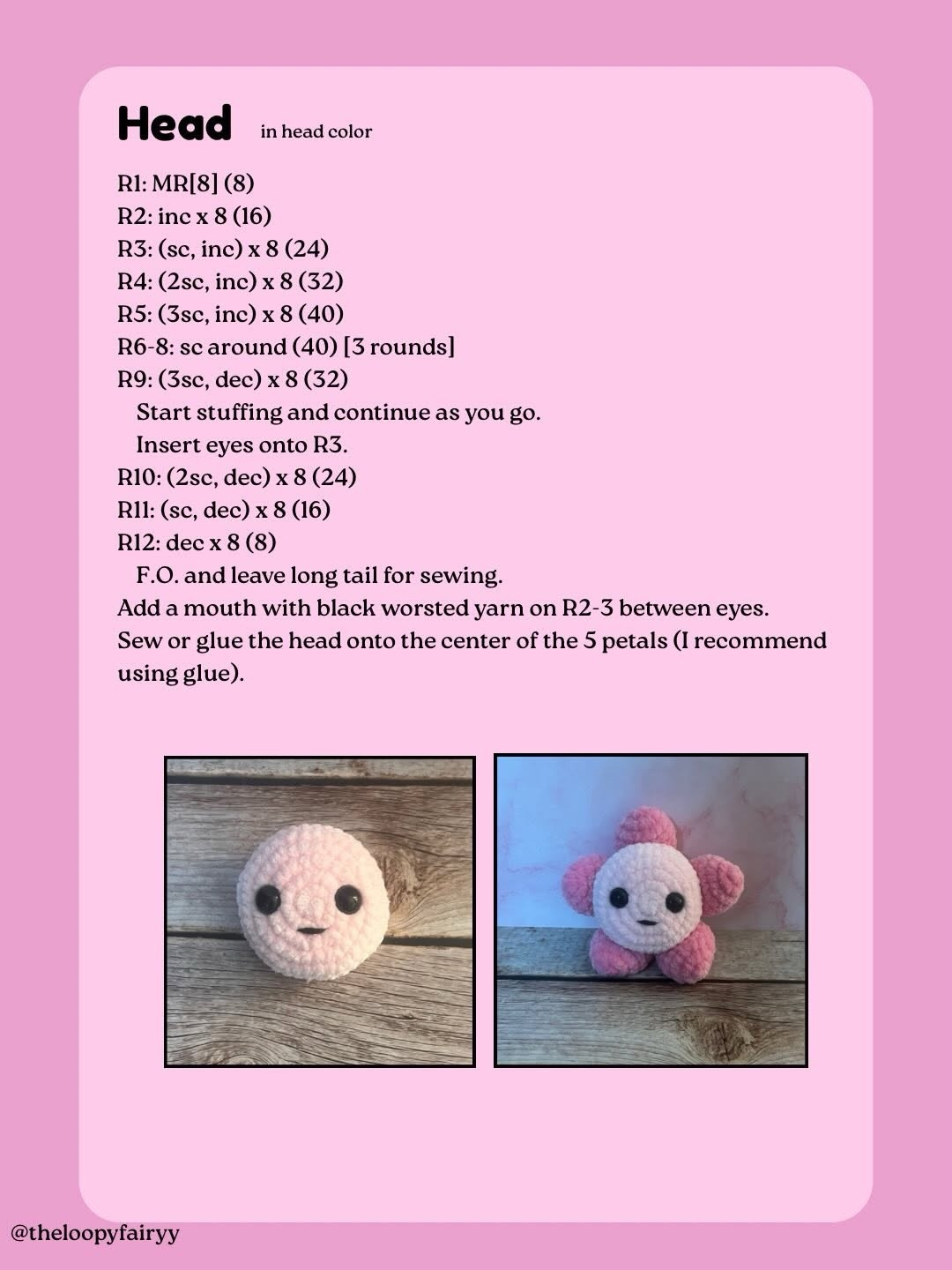 Squishy Flower Free Crochet Pattern