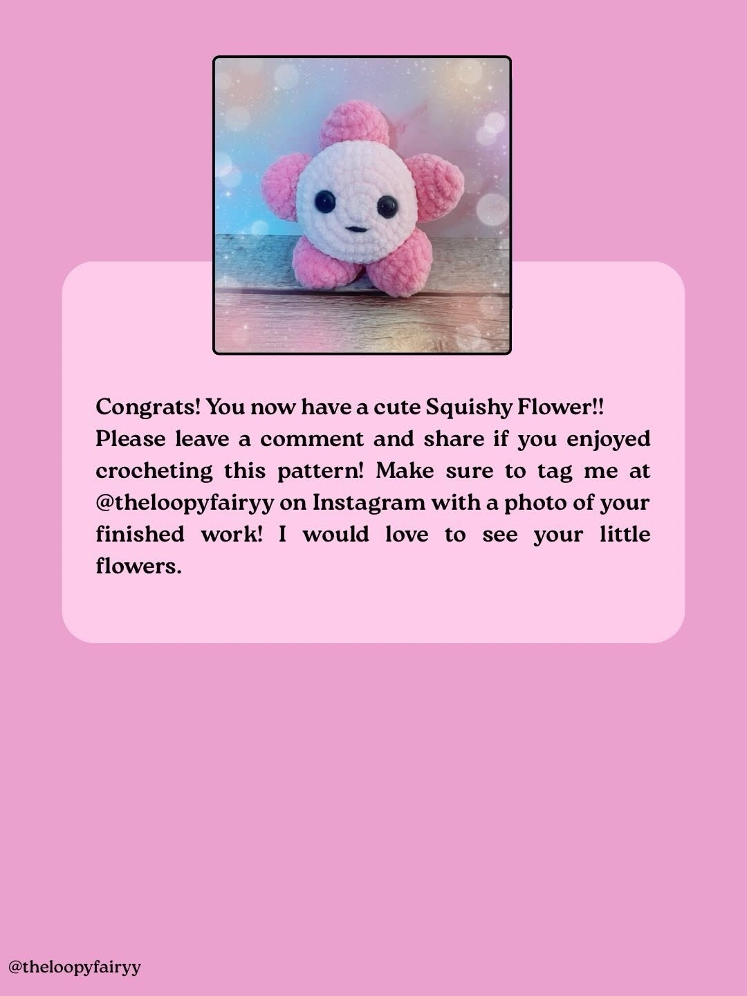 Squishy Flower Free Crochet Pattern