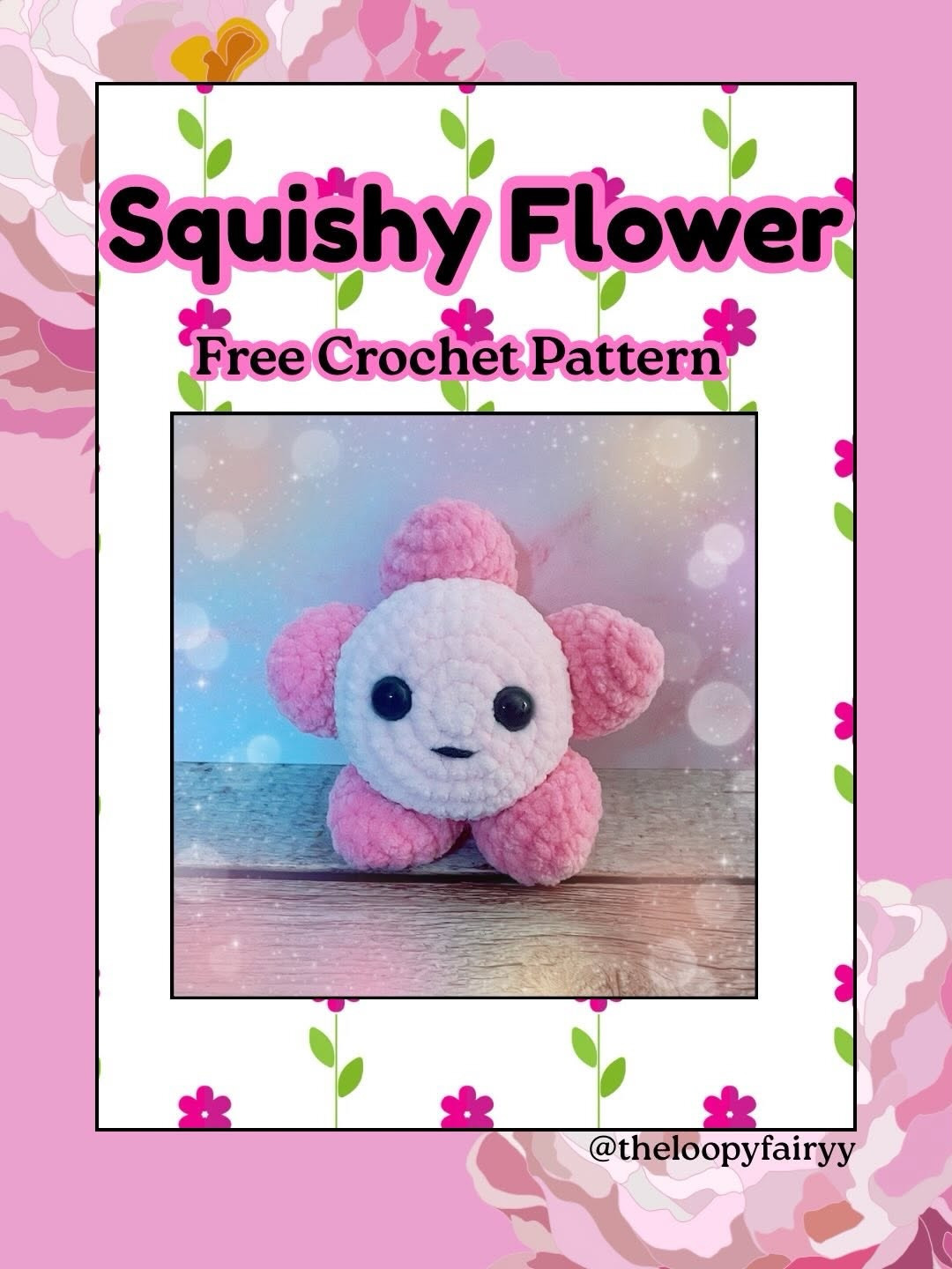Squishy Flower Free Crochet Pattern