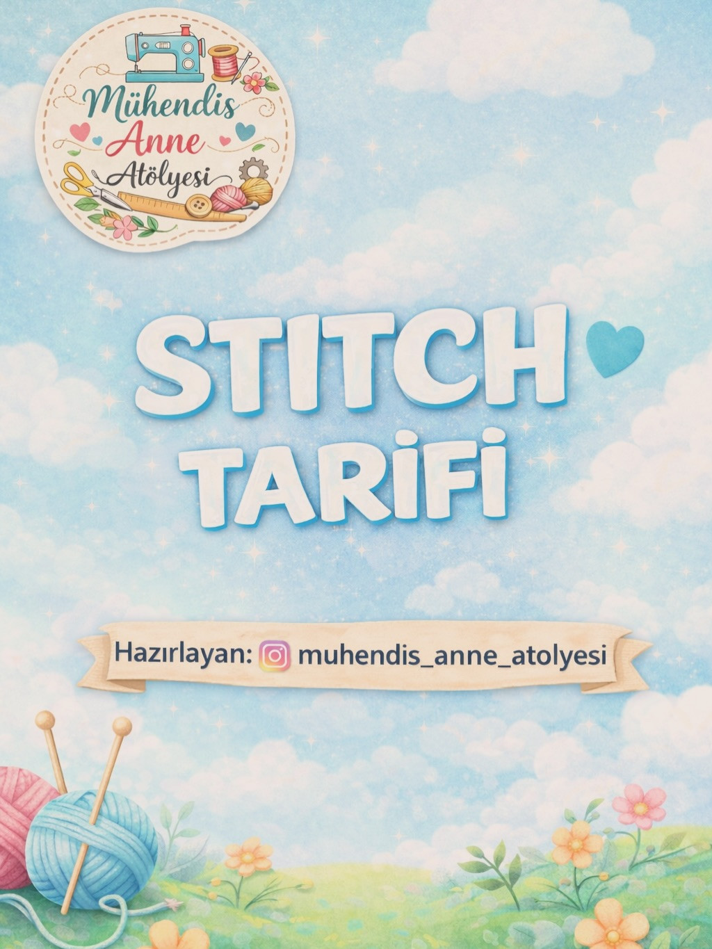 Stitch Amigurumi Tarifi - Mavi Karakter Örgü Deseni