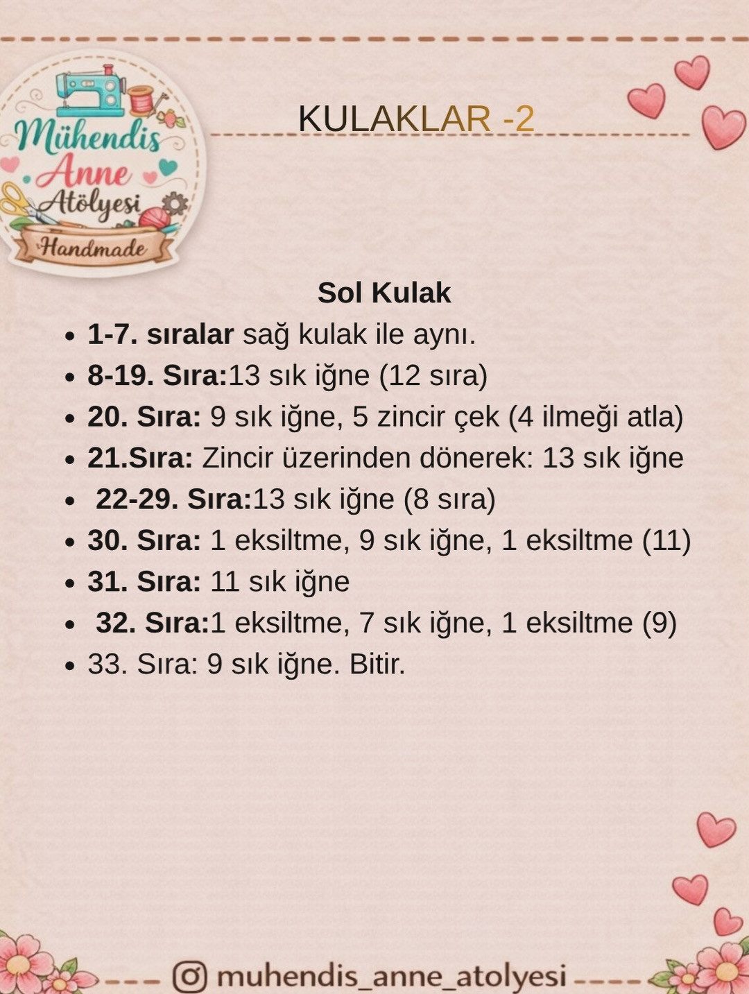 Stitch Amigurumi Tarifi - Mavi Karakter Örgü Deseni