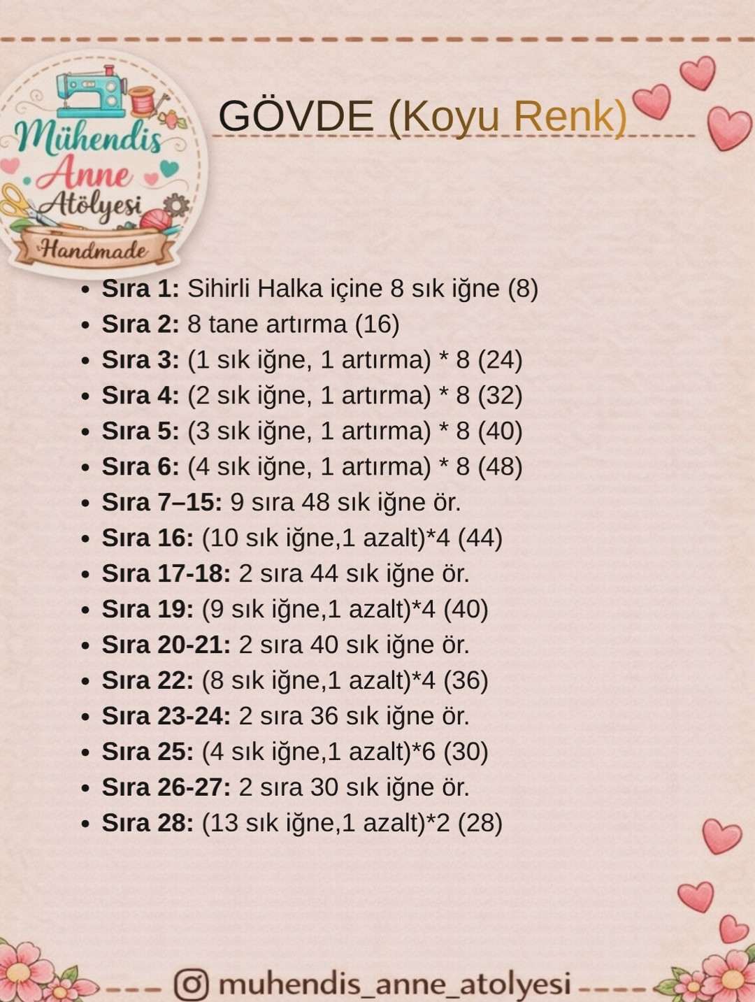 Stitch Amigurumi Tarifi - Mavi Karakter Örgü Deseni