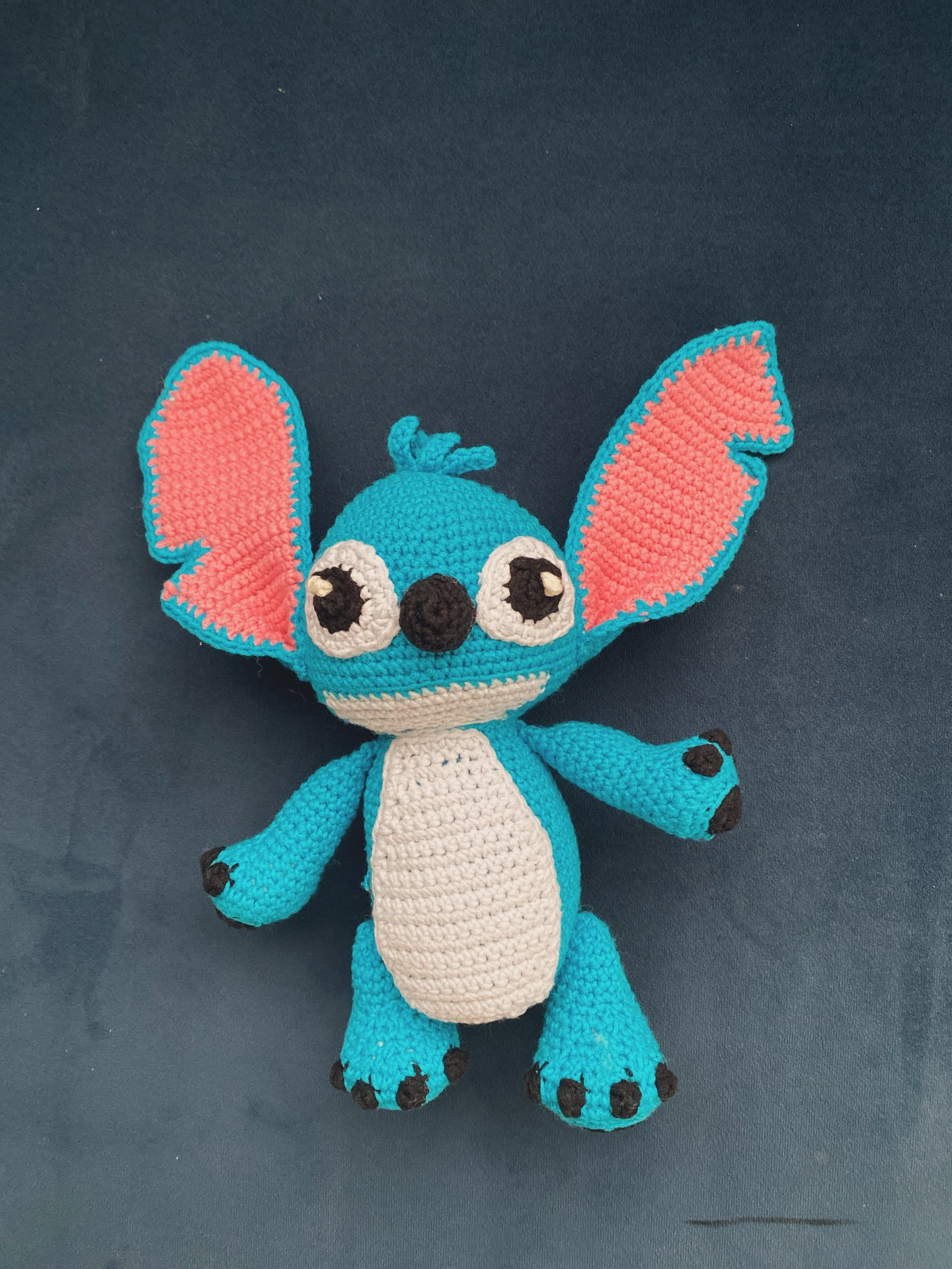 Stitch Amigurumi Tarifi - Mavi Karakter Örgü Deseni
