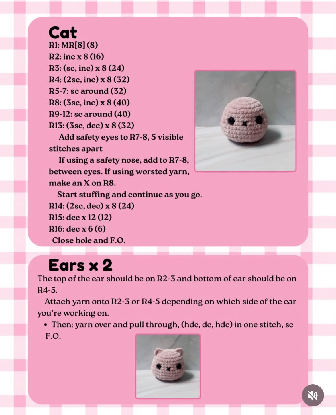 Stress Cat Free Crochet Pattern: Cute Amigurumi Plushie Tutorial