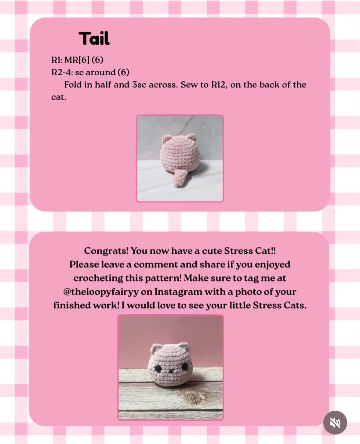 Stress Cat Free Crochet Pattern: Cute Amigurumi Plushie Tutorial