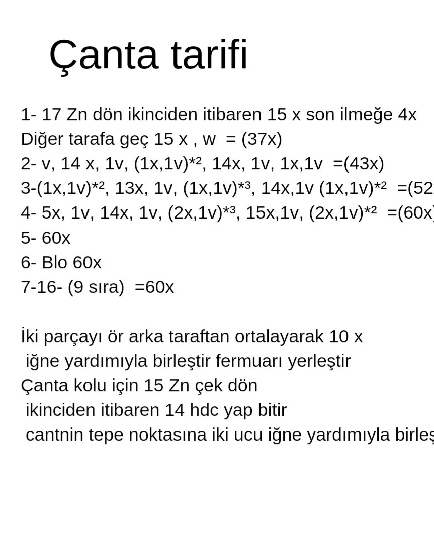 Sürpriz Ayıcık Tarifi: Pembe Gấu Bông Móc Len Kèm Túi Nâu
