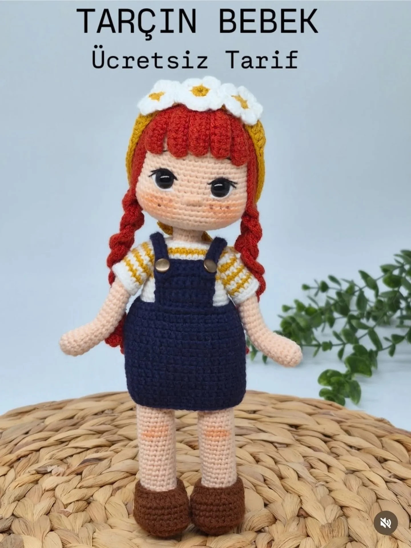 Tarçın Bebek Ücretsiz Tarif - Amigurumi Crochet Pattern