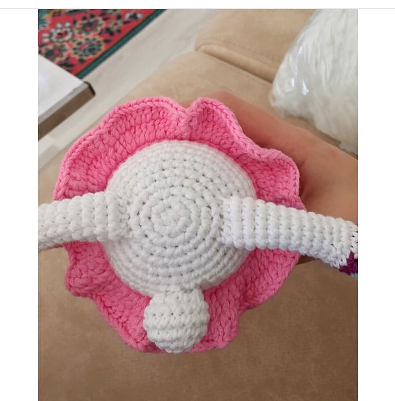 Tavsan Bella Tarifi: Amigurumi Rabbit Pattern with Body, Head, Arms, Ears, Legs, Bow and Skirt Instructions