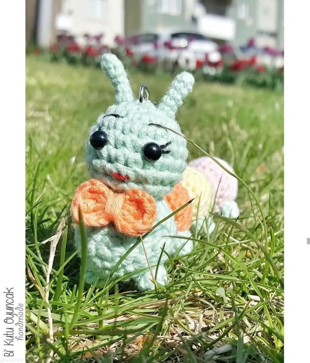 Tirtıl Tarifi - Amigurumi Sâu Bọ Móc Len Màu Pastel Dễ Thương