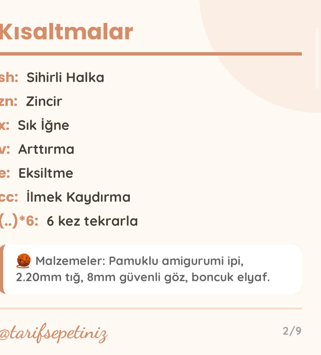 Türkçe Tarifi: Pembe ve Mavi Amigurumi Su Aygırı (Hippo) - Adım Adım Dikiş Şeması
