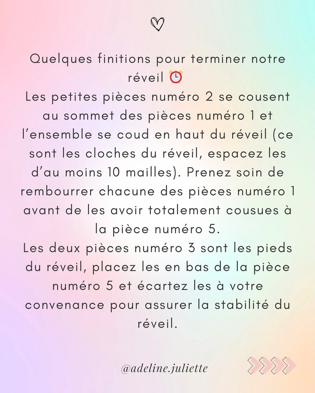Tuto Réveil Matin Mignon en Crochet : Patron Complet avec Liste Matériel et Abréviations